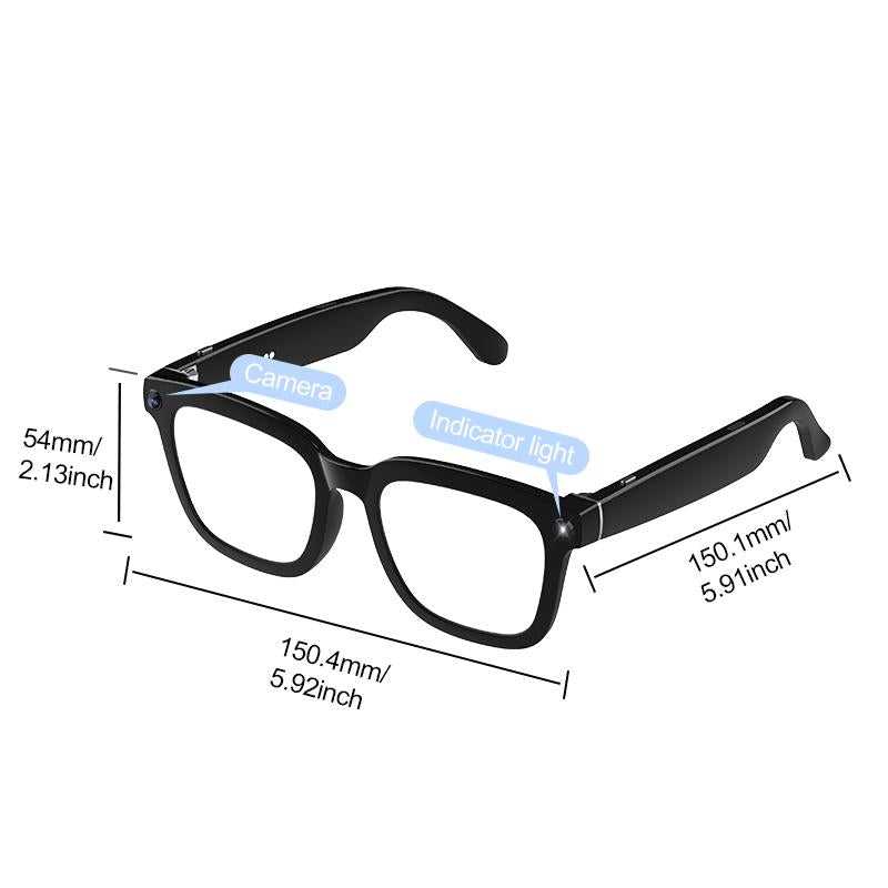 Revolutionary Smart Bluetooth Glasses: Capture Life in 1080P with Built-in Camera and Wireless Audio