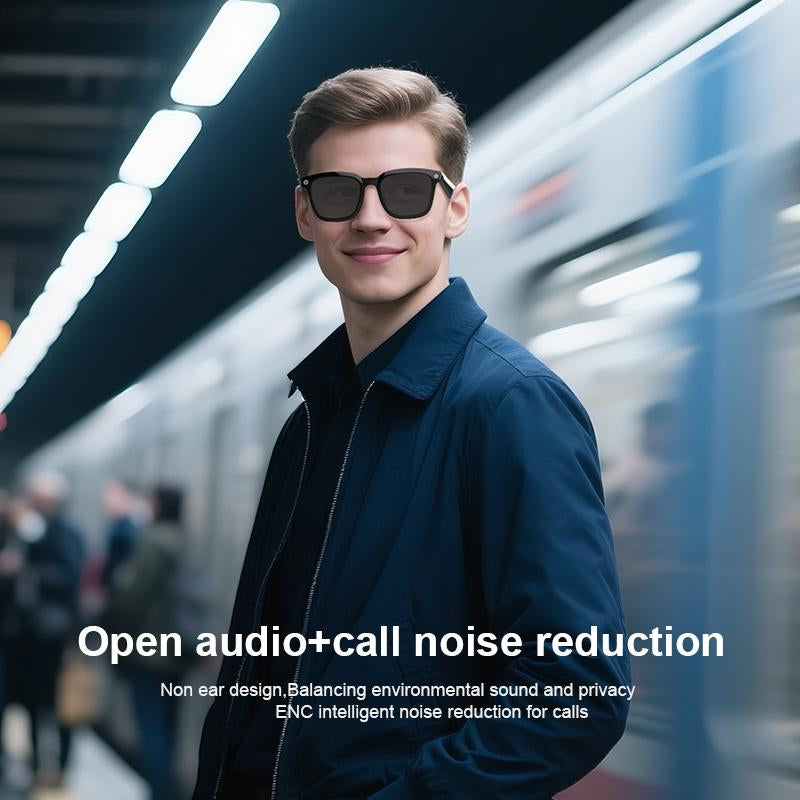 Revolutionary Smart Bluetooth Glasses: Capture Life in 1080P with Built-in Camera and Wireless Audio