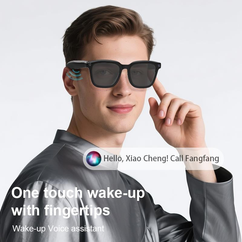 Revolutionary Smart Bluetooth Glasses: Capture Life in 1080P with Built-in Camera and Wireless Audio