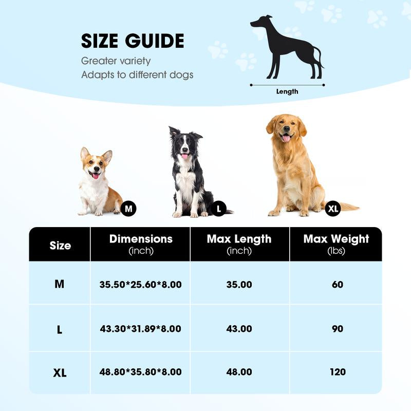 【Tiktokshopblackfriday】 VALUXE Elevated Dog Bed for Large Dogs, Cooling Pet Cot with Breathable Mesh & Durable Frame, Easy to Clean Raised Pet Mats for Indoor & Outdoor Home